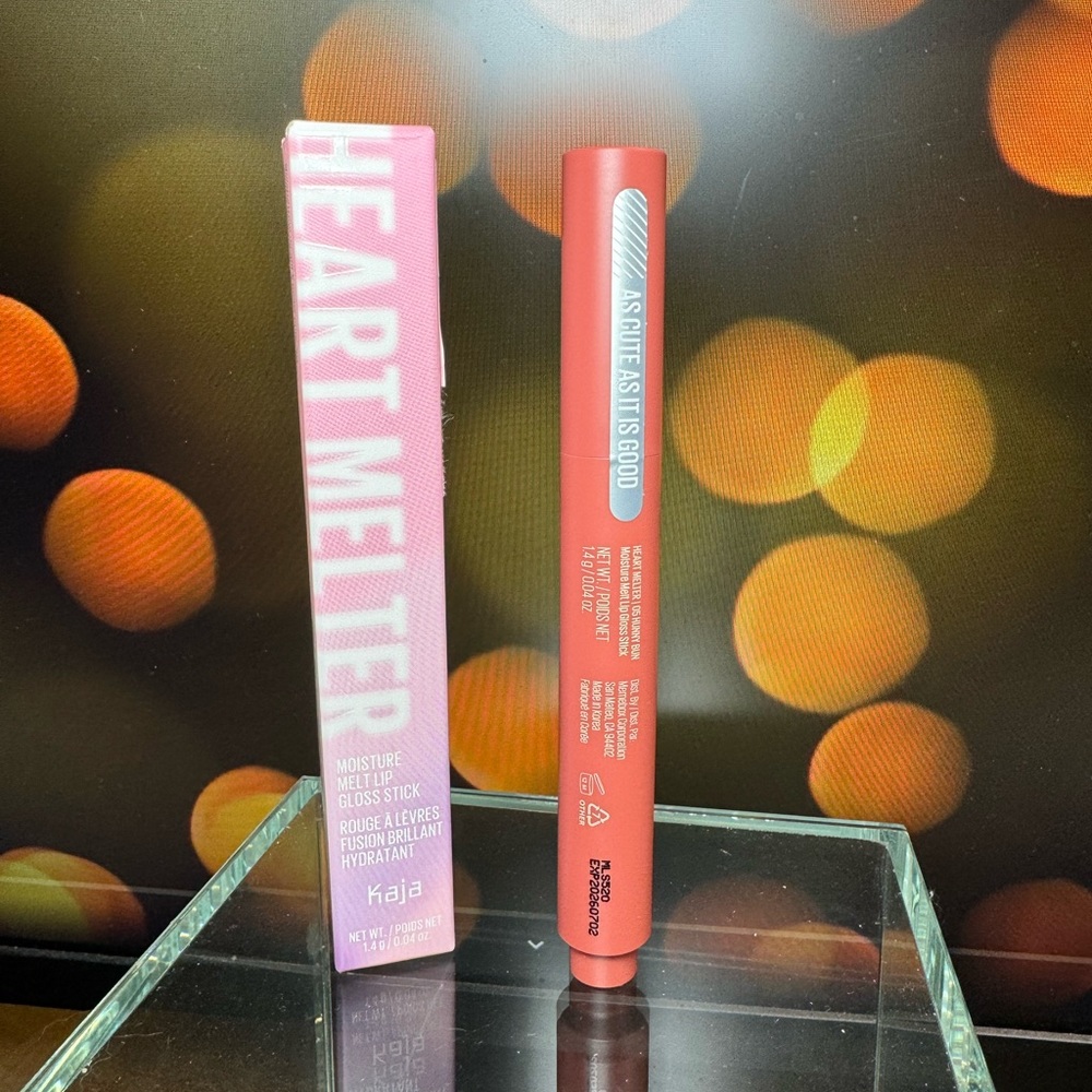 Kaja Beauty ~ Heart Melter Moisture Melt Lip Gloss Stick ~ Shade 05 Hunny Bun